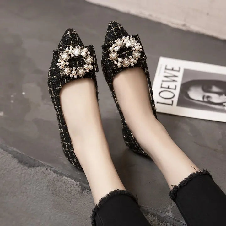 Pearl moccasins