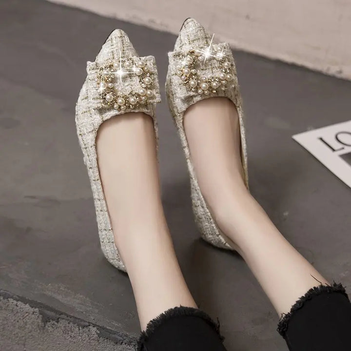 Pearl moccasins